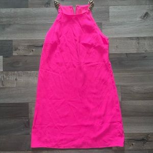 Lilly Pulitzer neon pink dress. Size 4.